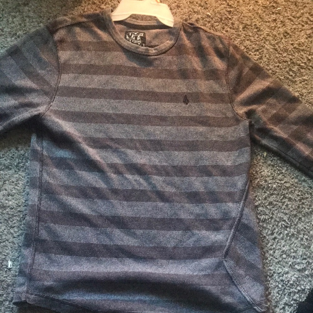 Brown volcom long sleeve